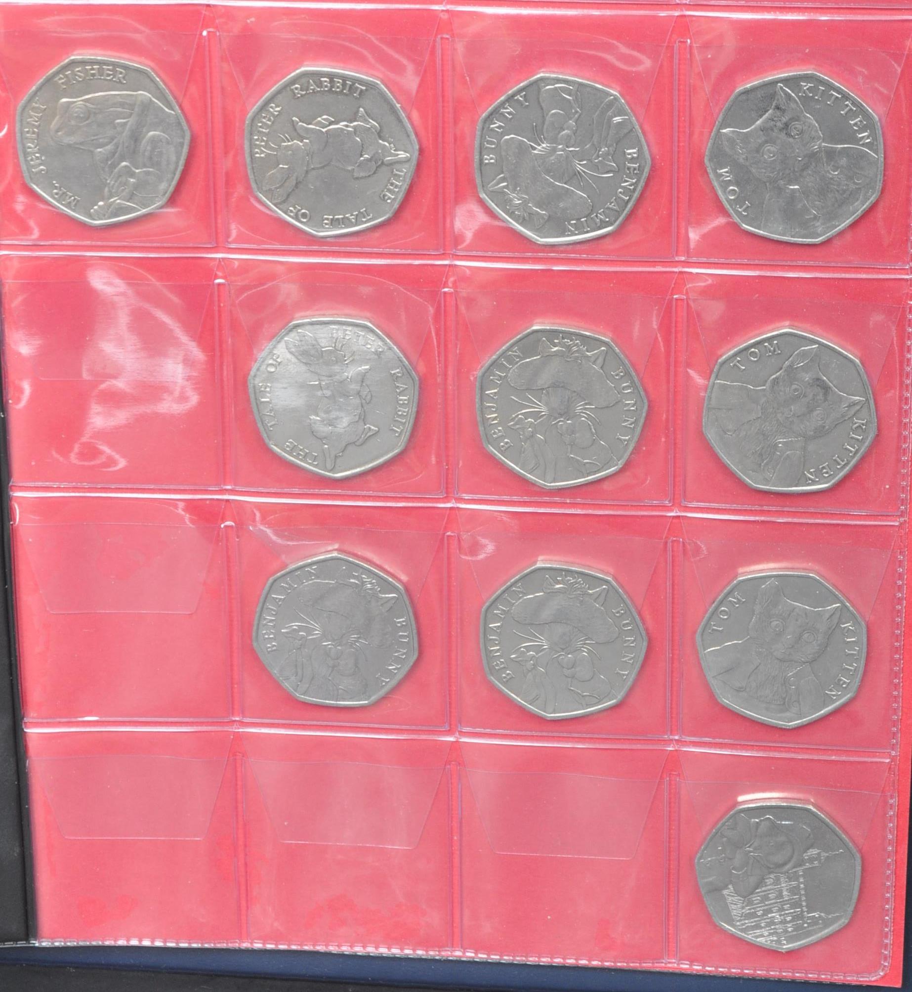 COLLECTION OF 46 COLLECTABLE UK CURRENCY 50P PIECES - Image 5 of 5