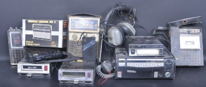 COLLECTION OF VINTAGE AUDIO EQUIPMENT TO INCLUDE MUSTANG RADIO