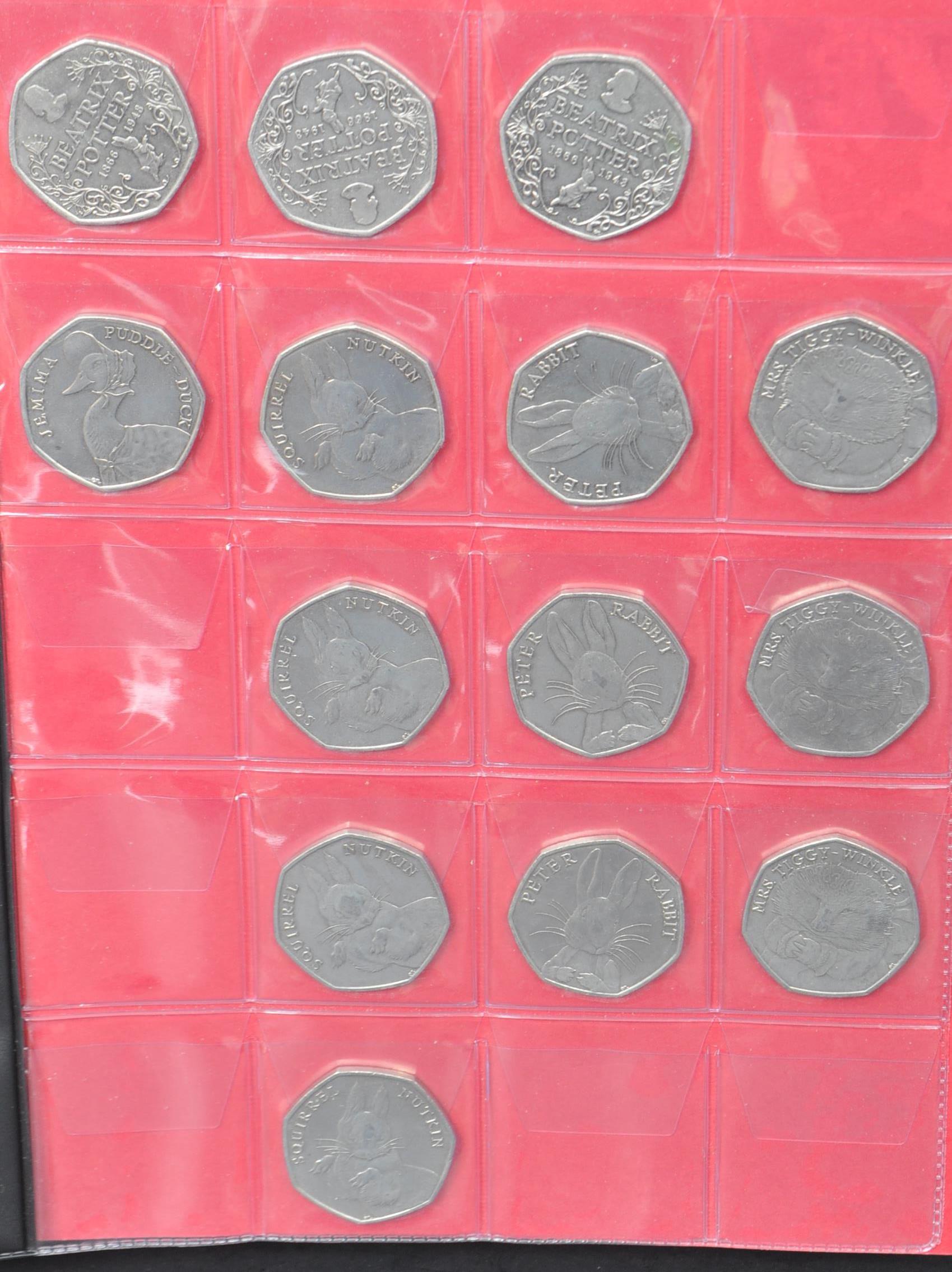 COLLECTION OF 46 COLLECTABLE UK CURRENCY 50P PIECES - Image 4 of 5