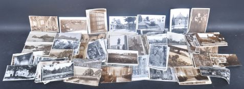 COLLECTION OF VINTAGE 20TH CENTURY BLACK AND WHITE PICTURE POSTCARDS