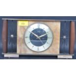 RETRO MID 20TH CENTURY METAMEC MANTEL CLOCK