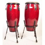 PAIR OF HEADLINER PERCUSSION INSTRUMENT CONGA'S