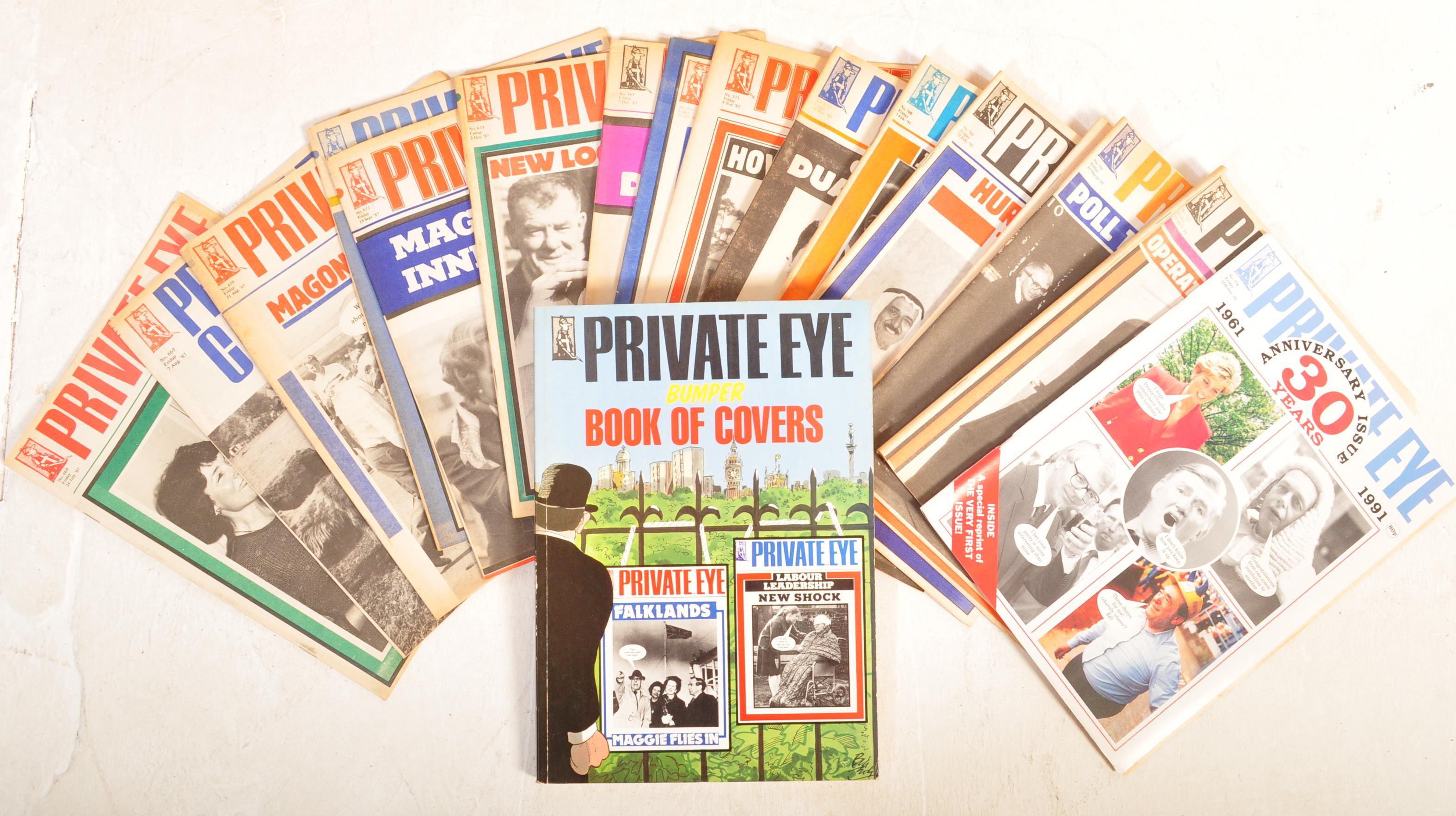 LARGE COLLECTION OF APPROV 250 VINTAGE 20TH CENTURY PRIVATE EYE MAGAZINE - Image 3 of 9