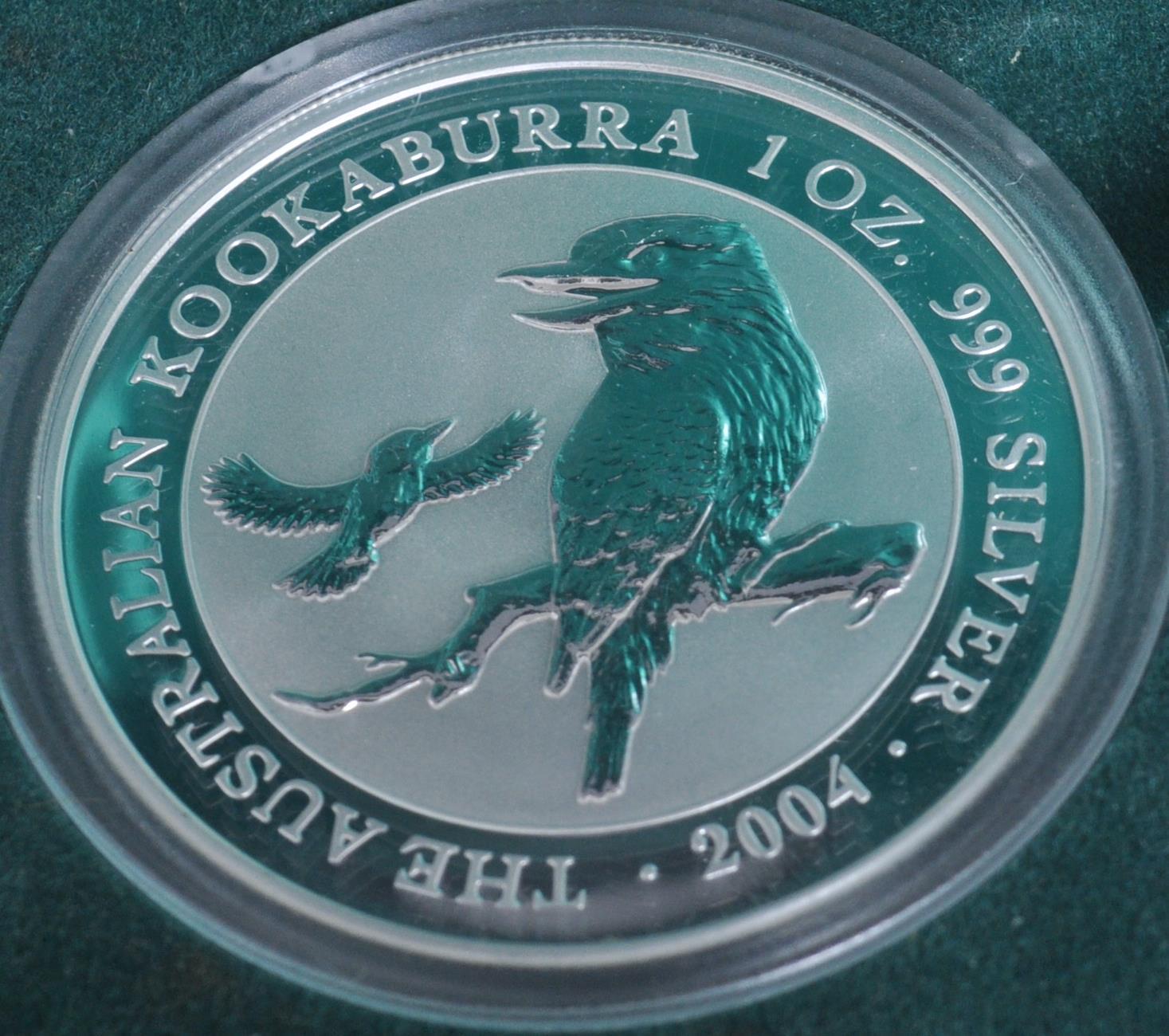 COLLECTION OF THREE KOOKABURRA .999 SILVER COINS - Image 2 of 4