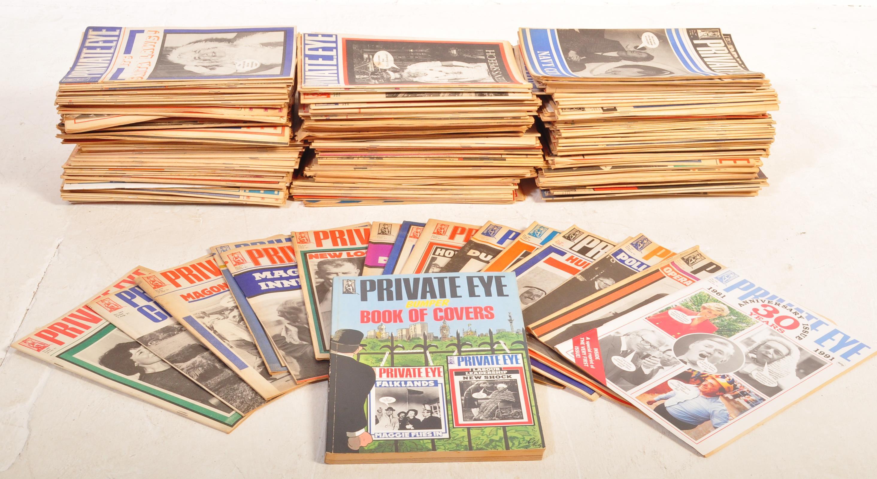 LARGE COLLECTION OF APPROV 250 VINTAGE 20TH CENTURY PRIVATE EYE MAGAZINE - Image 5 of 9