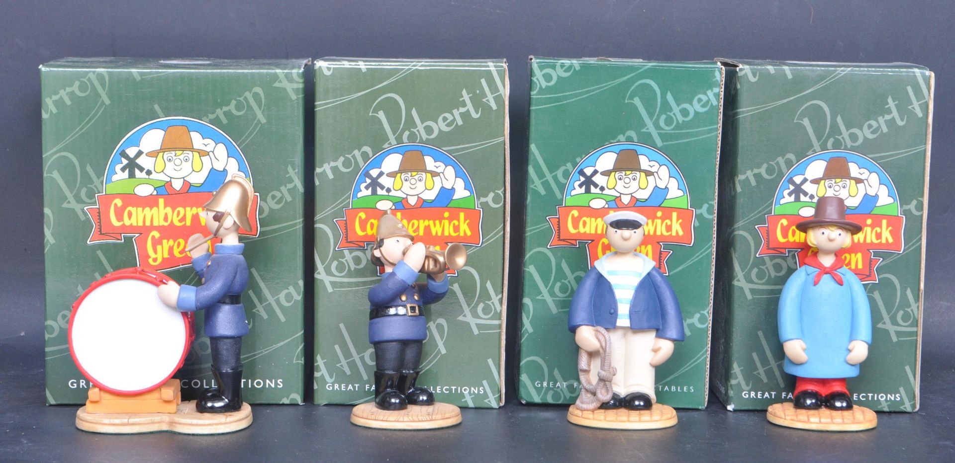 CAMBERWICK GREEN – ROBERT HARROP – X4 FIGURINES / STATUES