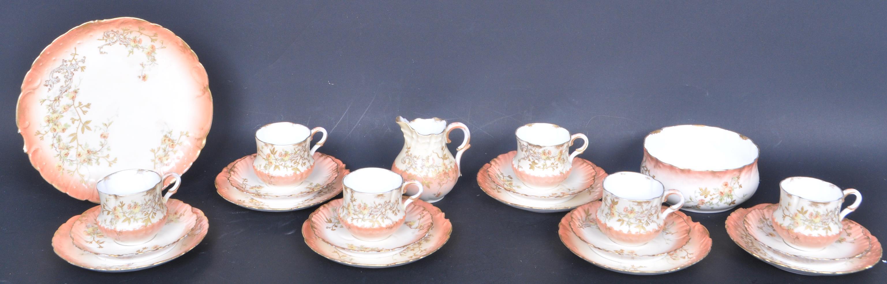 EARLY 20TH CENTURY LIMOGES TEA SERVICE