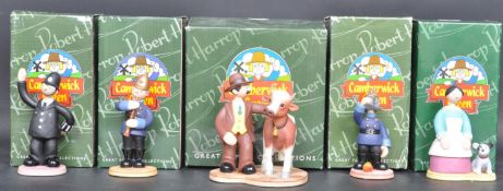 CAMBERWICK GREEN – ROBERT HARROP – X6 FIGURINES / STATUES