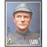 STAR WARS - JULIAN GLOVER (GENERAL VEERS) - OFFICIAL PIX SIGNED 8X10"