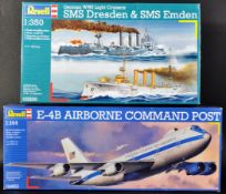 TWO BOXED REVELL MADE PLASTIC MODEL KITS