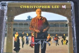 SIR CHRISTOPHER LEE - REVELATION - AUTOGRAPHED CD