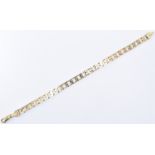 9CT GOLD CURB LINK BRACELET