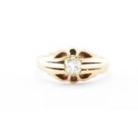 18CT GOLD & DIAMOND RING