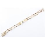 HALLMARKED 9CT GOLD ID BRACELET