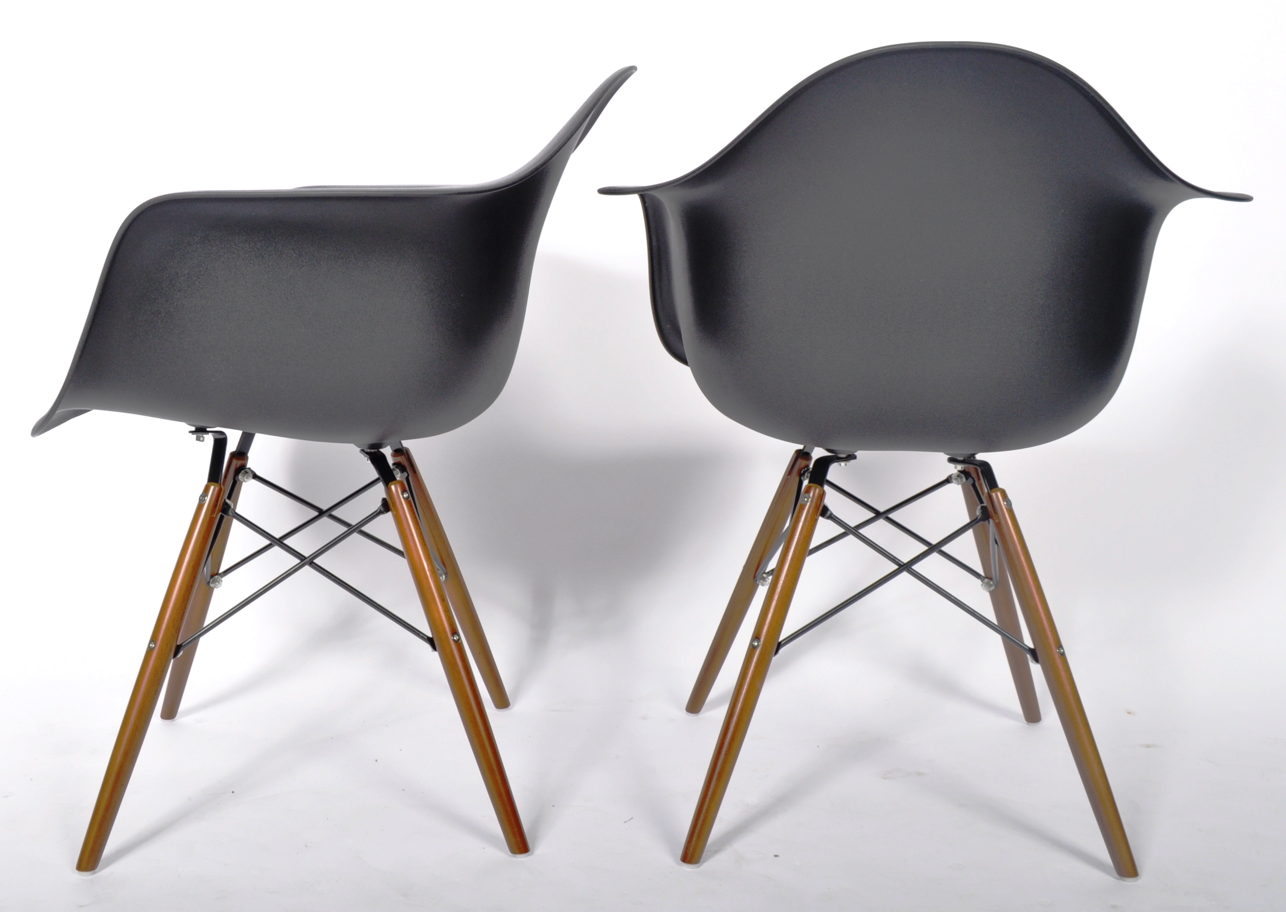 AFTER CHARLES & RAY EAMES - DAW CHAIRS - SET OF DINING CHAIRS - Image 4 of 5