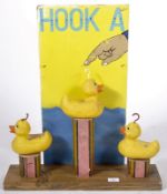 HOOK A DUCK - VINTAGE FAIRGROUND PAINTED SIGN AND MODELS