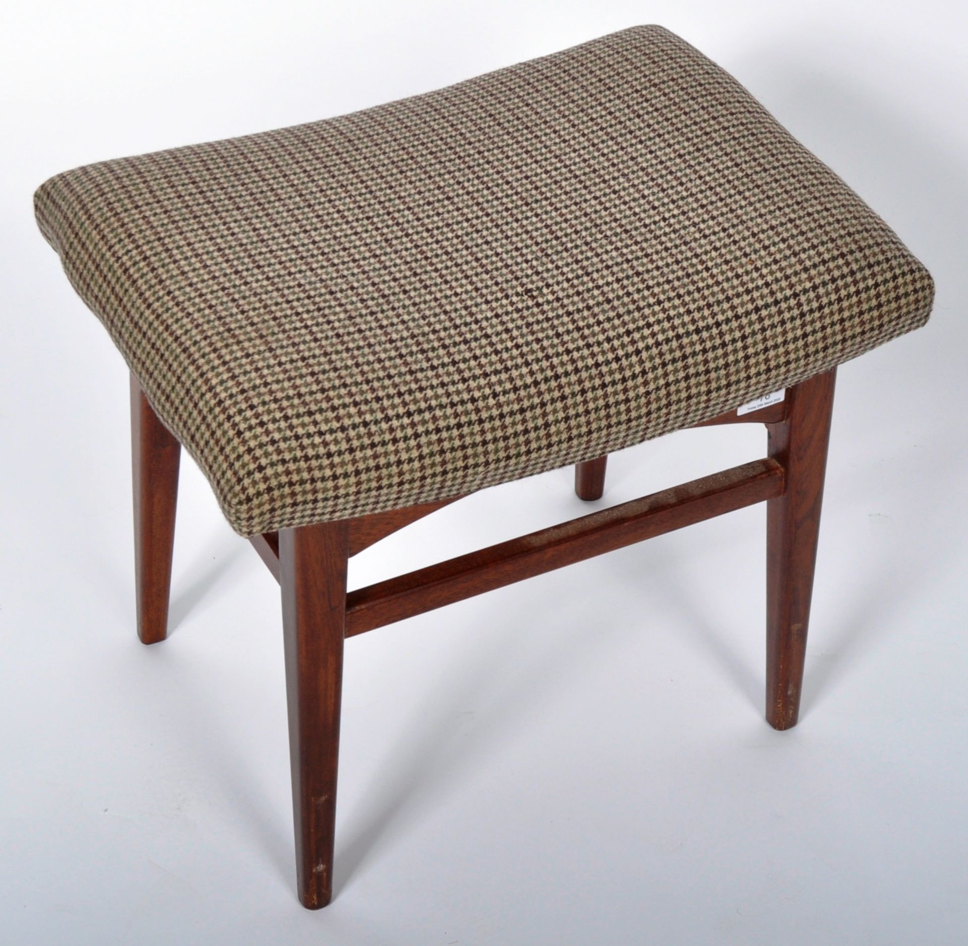 AUSTINE SUITE - MID CENTURY DRESSING TABLE STOOL - Image 2 of 5