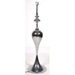 CONTEMPORARY POLISHED METAL FLOOR STANDING LAMP LIGHT