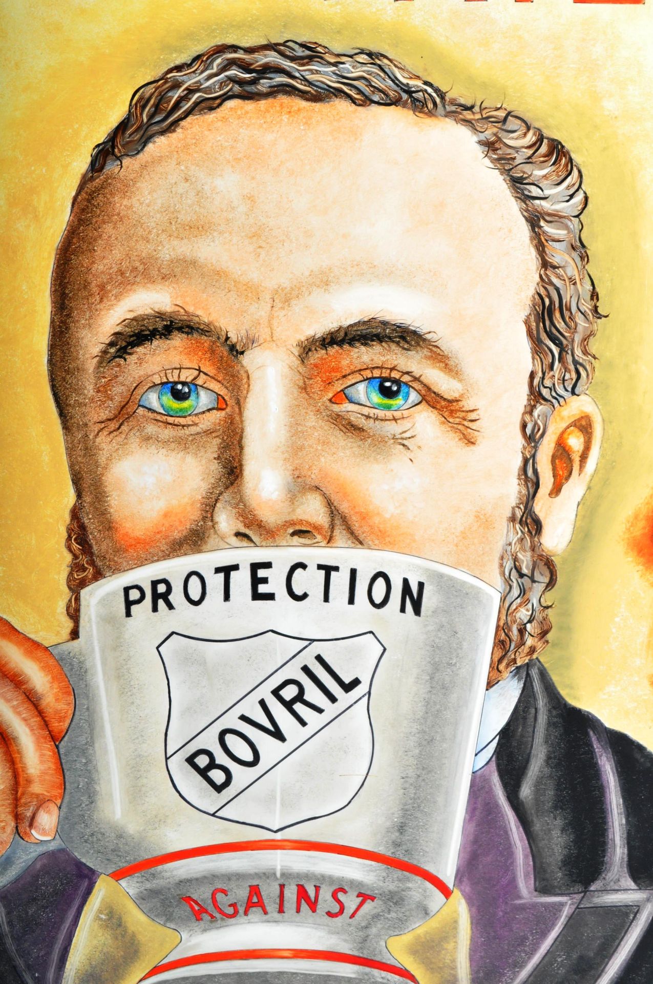 BOVRIL - CONTEMPORARY OIL ON BOARD ARTIST'S IMPRESSION SIGN - Image 3 of 4