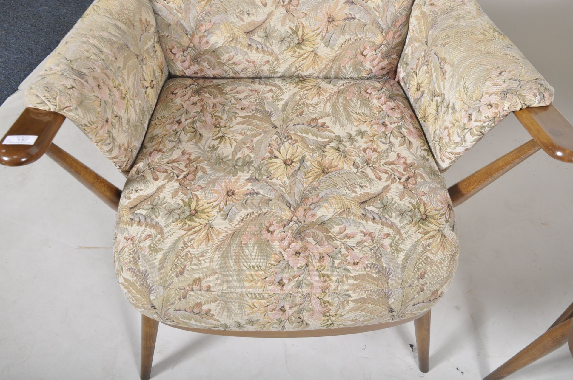 ERCOL - PAIR OF WINGBACK ARMCHAIRS - Image 4 of 9