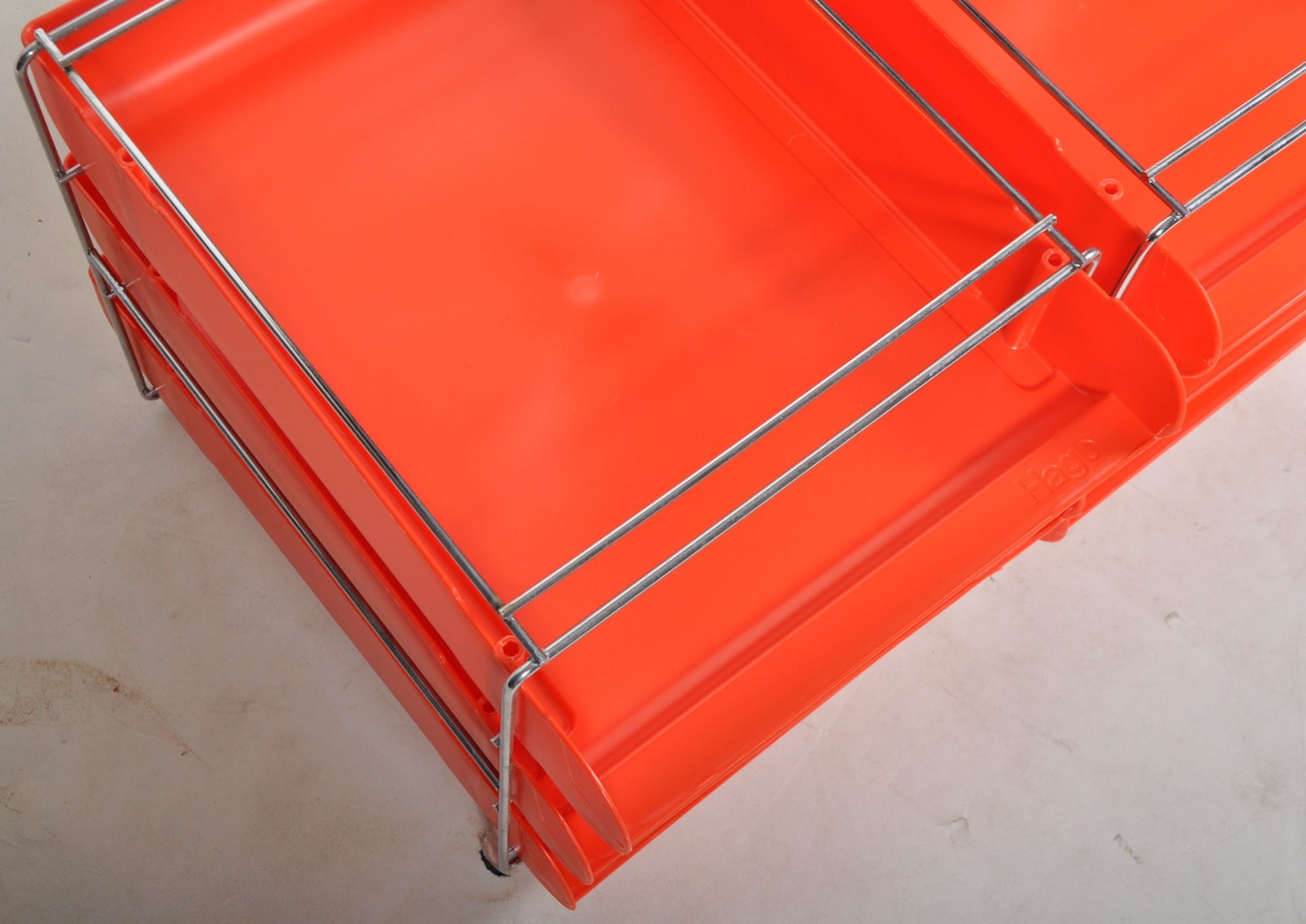 HAGO - MODEL 358 - ATOMIC SPUTNIK THREE TIER ATTACHE RACKS - Image 3 of 5