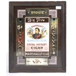 SILBERMAN & GAST - STOGIE - VINTAGE AMERICAN ADVERTISING MIRROR