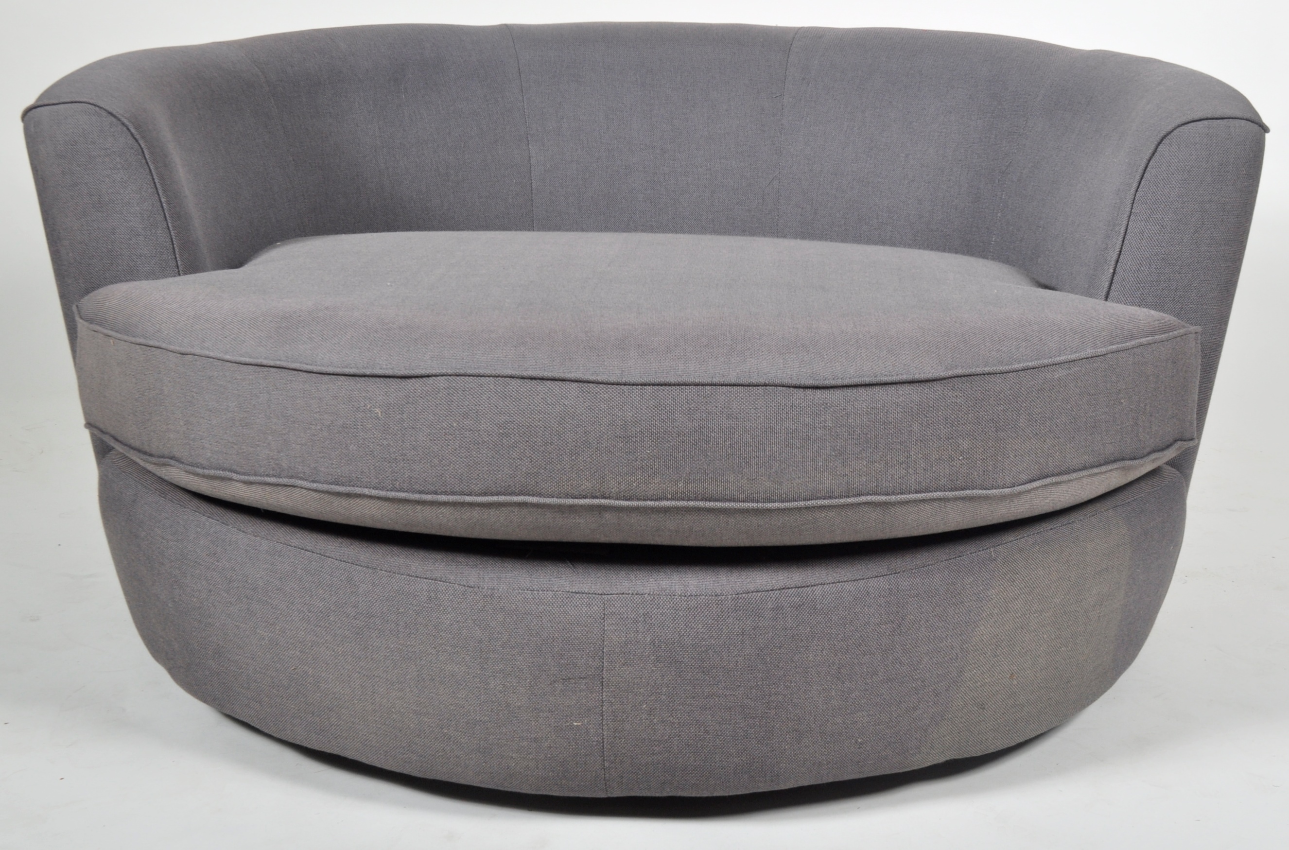 RONDO - FOUR SWEDISH DESIGNER SWIVEL LOUNGE CHAIRS - Image 6 of 7