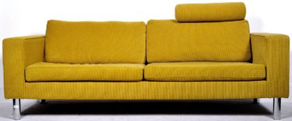 BOCONCEPT - CONTEMPORARY DESIGNER THREE SEATER SOFA SETTEE