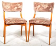 BENCHAIRS- MATCHING PAIR OF RETRO BENTWOOD DINING CHAIRS