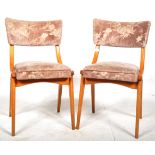 BENCHAIRS- MATCHING PAIR OF RETRO BENTWOOD DINING CHAIRS