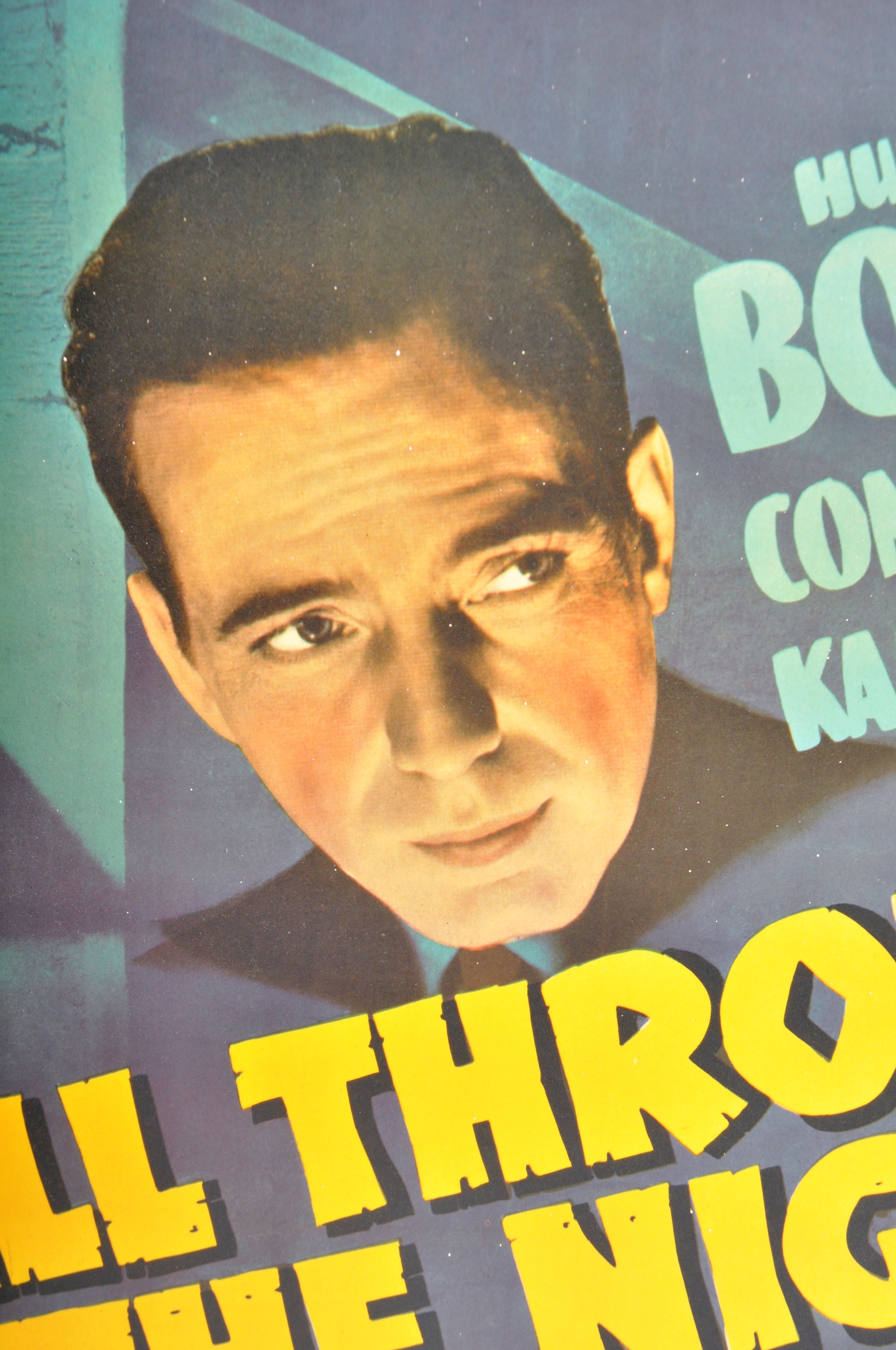 ALL THROUGH THE NIGHT - VINTAGE FULL COLOUR MOVIE POSTER - Image 3 of 6