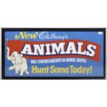 CADBURY'S ANIMALS - 1980S ADVERTISING POSTER