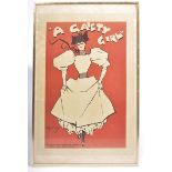 AFTER DUDLEY HARDY - A GAIETY GIRL - LIMITED EDITION PRINT
