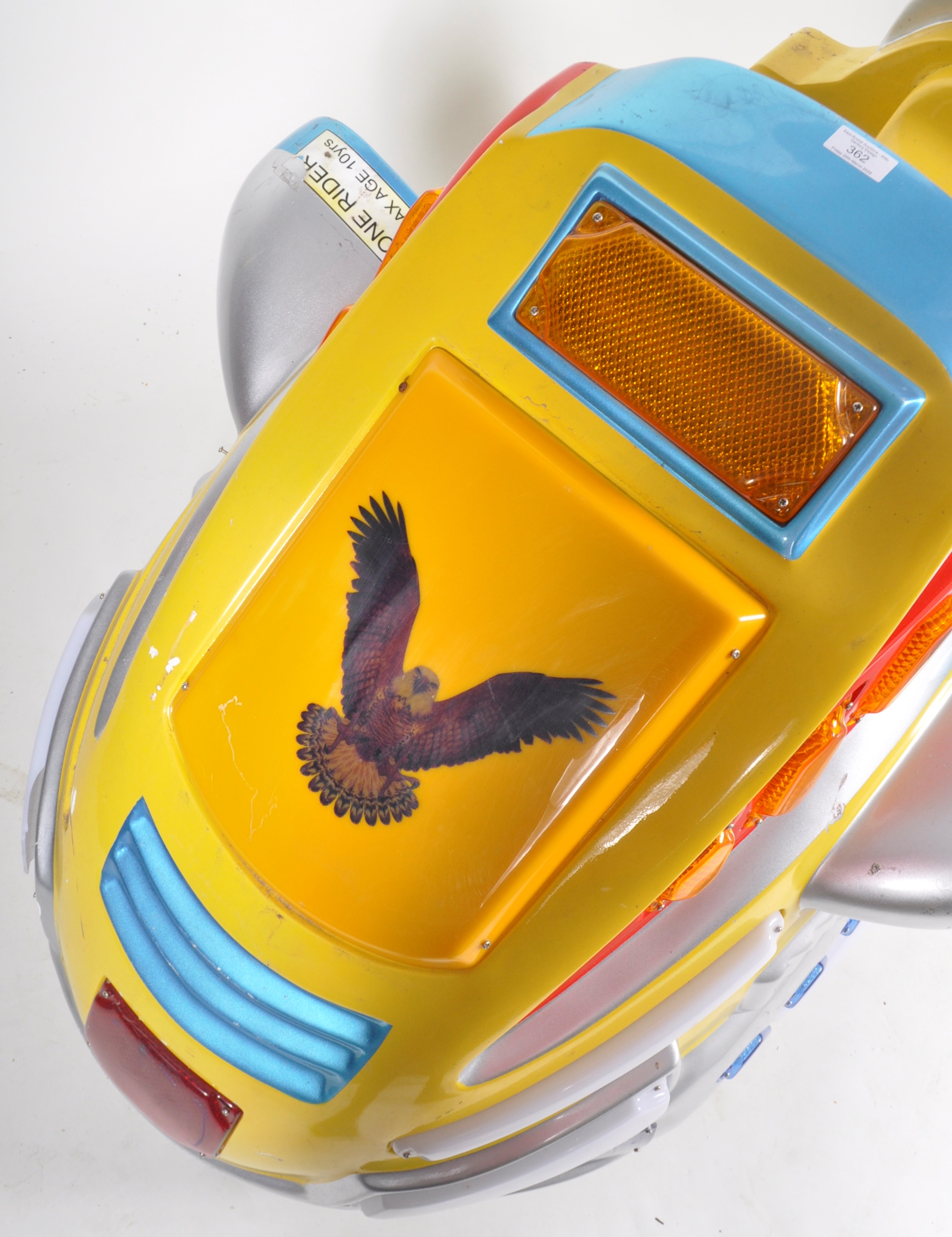 20TH CENTURY FAIRGROUND KIDDIE RIDE SPACESHIP - Image 3 of 6