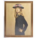 AFTER NORMAN HEPPLE - MID-CENTURY PRINT 'HER MOTHER'S HAT'