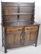 ERCOL - OLD COLONIAL - MID CENTURY BEECH AND ELM DRESSER