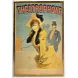 AFTER JULES CHERET - THEATROPHONE - COLOURED LIMITED PRINT
