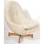 GREAVES & THOMAS - RETRO SWIVEL EGG CHAIR / LOUNGE CHAIR