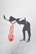 ROBERT DRIESSEN - BANKSY ART FORGER - VOMITING HEARTS