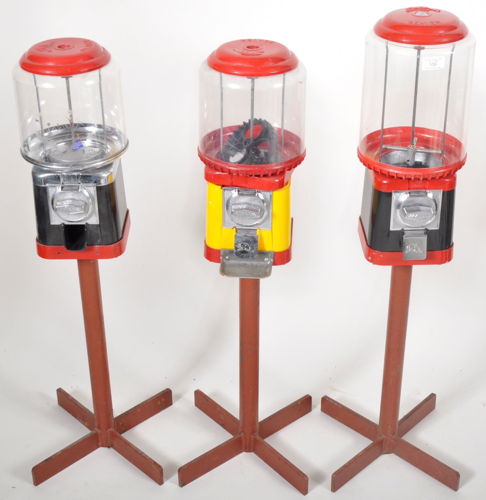 BEAVER - COLLECTION OF THREE SWEET / PEANUT DISPENSERS - Image 2 of 6