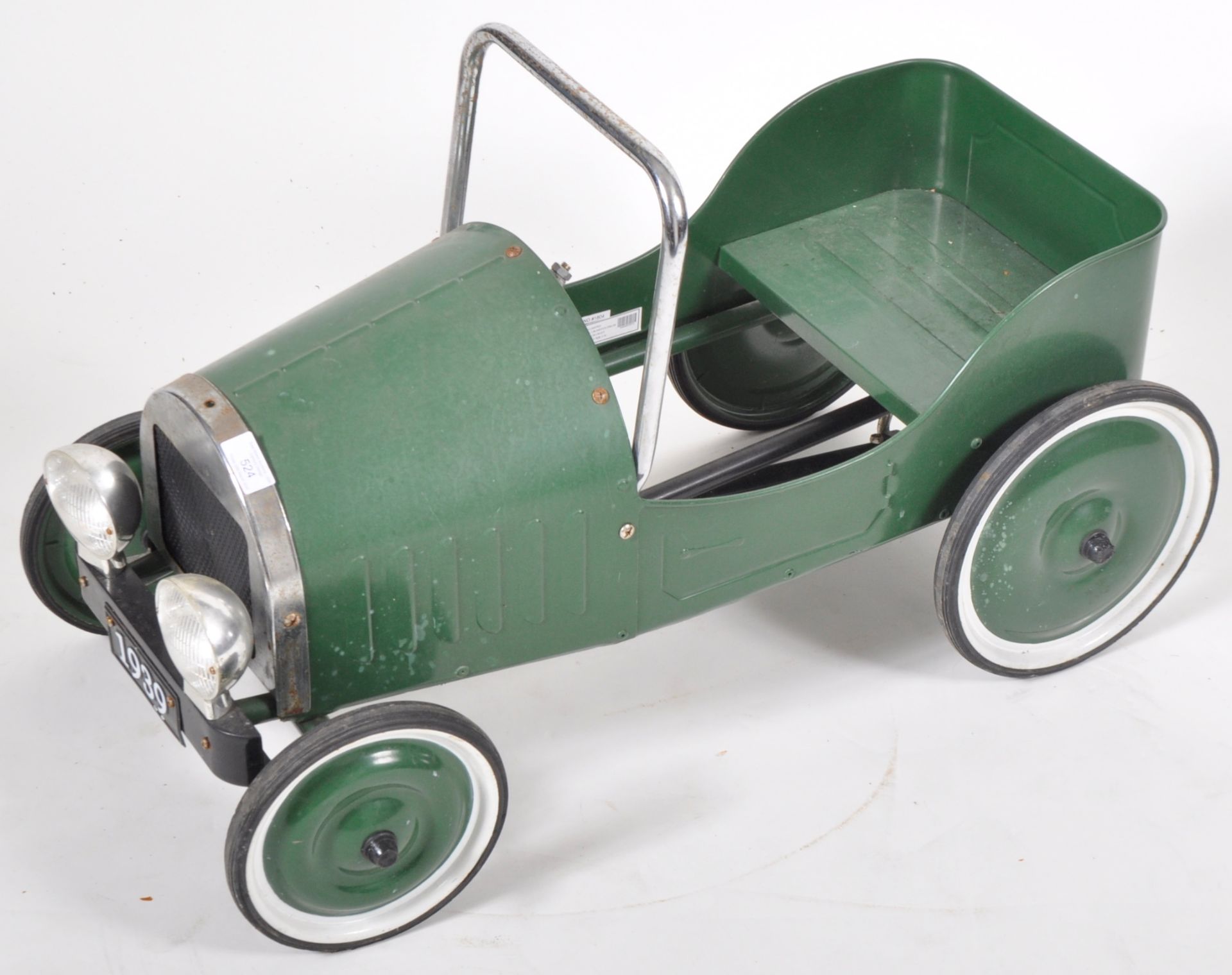 1950'S STYLE TIN CHILDS PEDAL CAR - Image 2 of 5