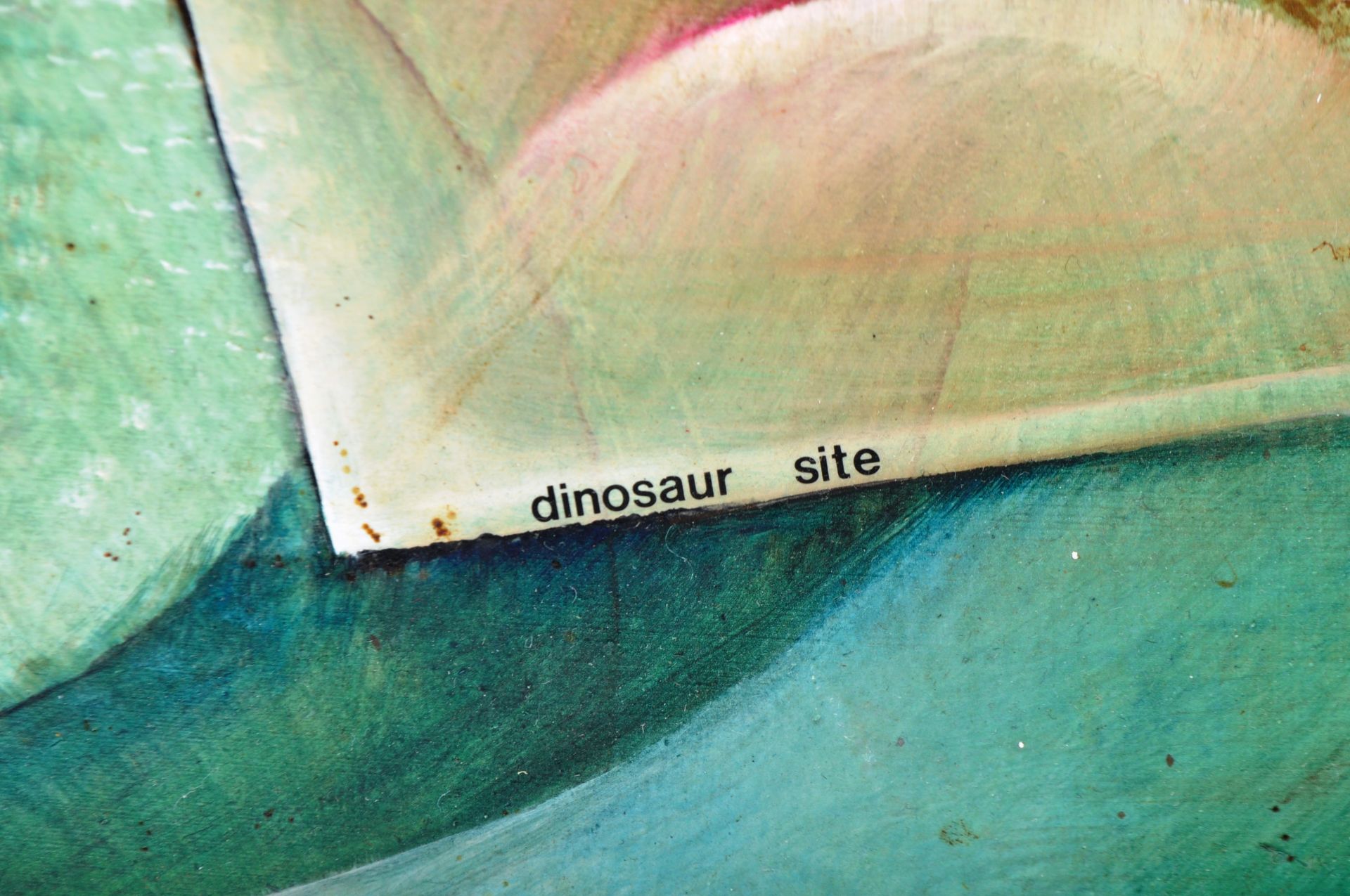 BOB PENNINGTON - SOUTHERN DINOSAUR SITE - OIL PAINTING - Image 6 of 8