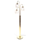 RETRO 20TH CENTURY ITALIAN HOLLYWOOD REGENCY BRASS LAMP