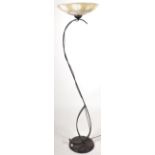 1970S ITALIAN WROUGHT IRON DESIGNER STANDARD LAMP LIGHT