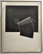 STEVE BARRACLOUGH - 1980S FRAMED AND GLAZED ETCHING