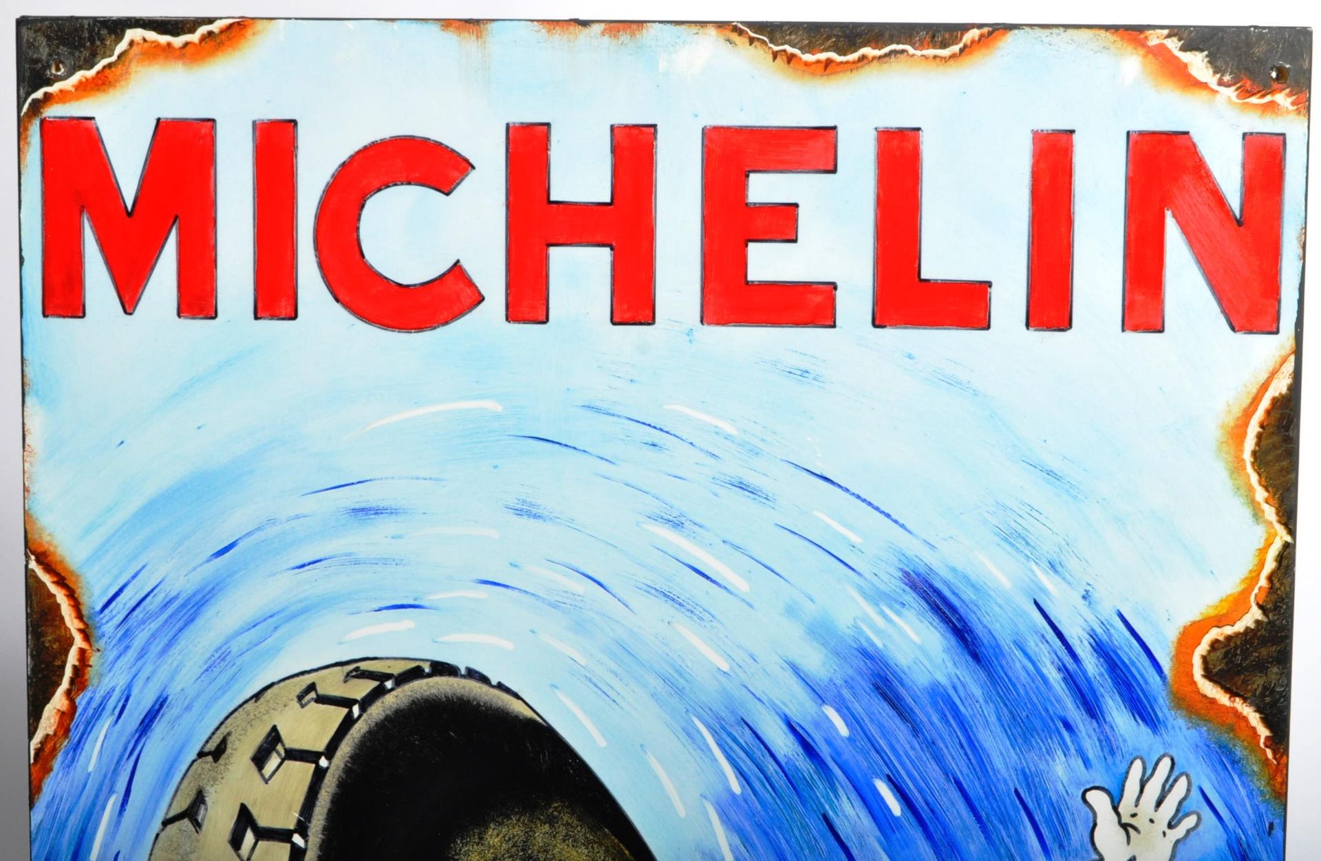 MICHELIN - ARTIST'S IMPRESSION OF A TRADITIONAL ENAMEL SIGN - Image 2 of 4