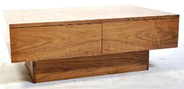 HEAL'S OF LONDON WALNUT COFFEE TABLE