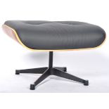 AFTER CHARLES & RAY EAMES - LOUNGE CHAIR FOOTSTOOL OTTOMAN