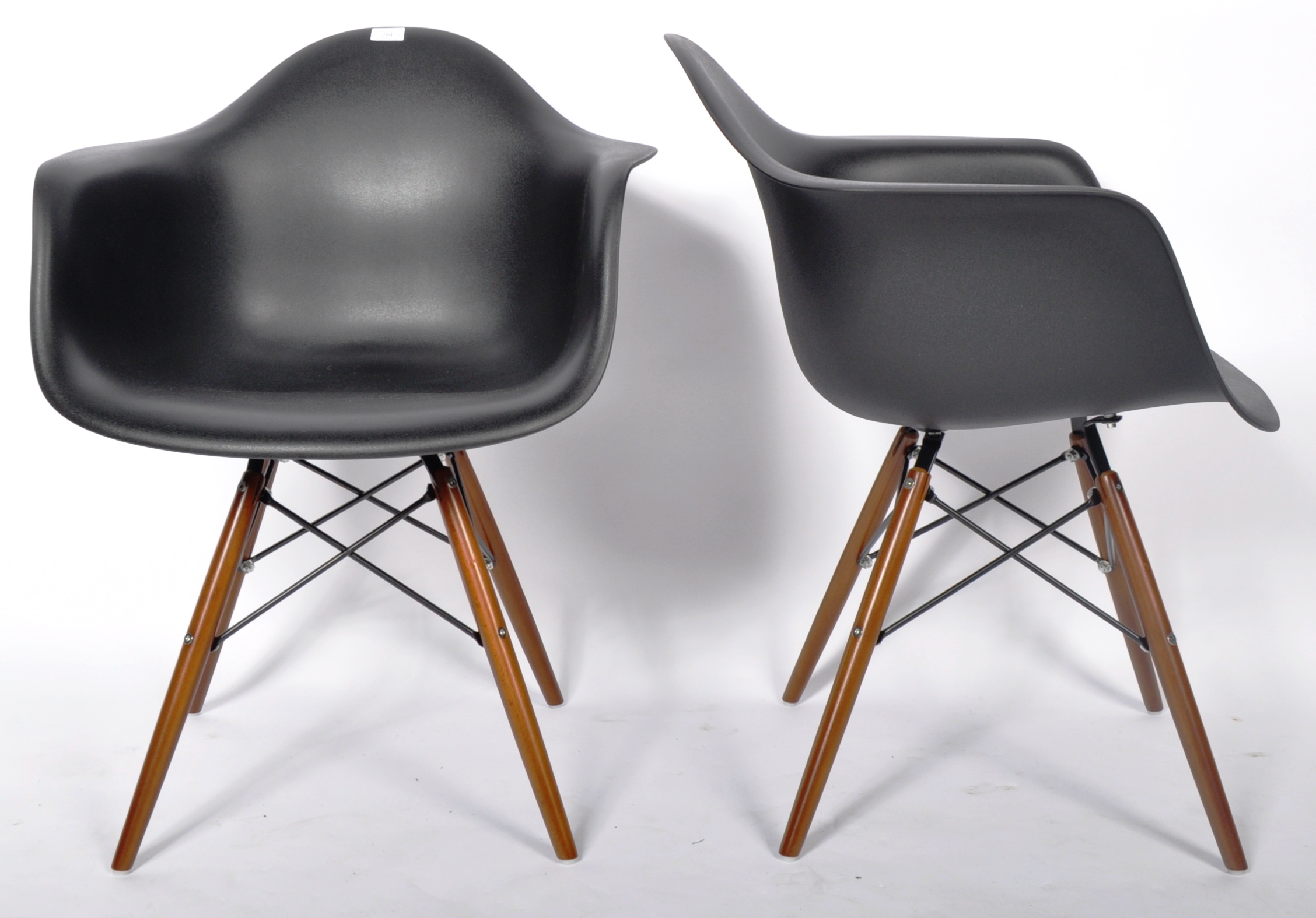 AFTER CHARLES & RAY EAMES - DAW CHAIRS - SET OF DINING CHAIRS - Image 3 of 5