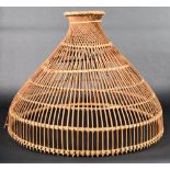 RETRO BAMBOO / WICKER CEILING / STANDARD LAMP LIGHT SHADE